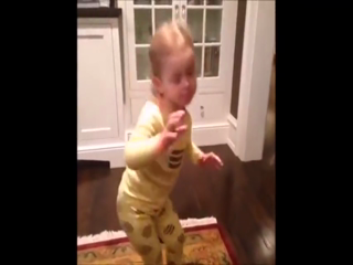 Kid dancing